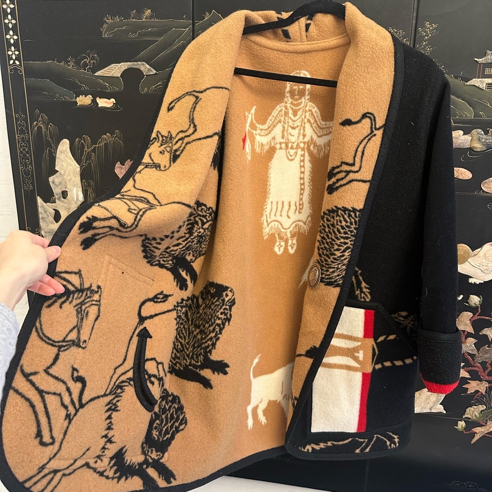 Rare Pendleton Wool Reversible Coat - image 3